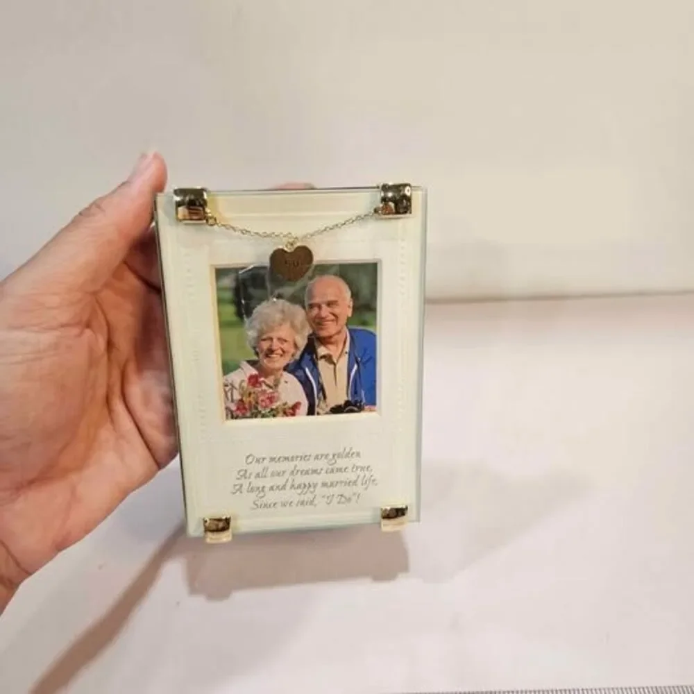 Mudpie 50th Anniversary Clip Frame